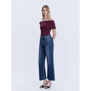 Downtown Wide Leg Denim