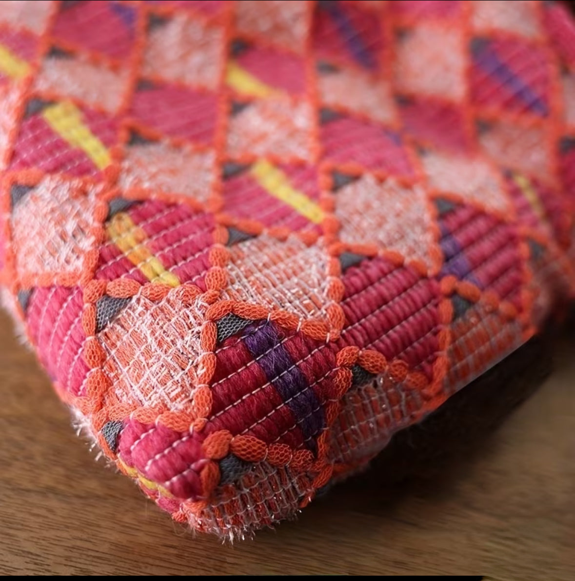 Marbella Woven Cosmetic Bag