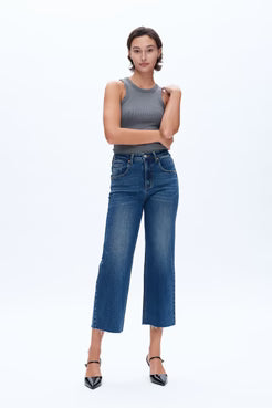 Harbor Wide Leg Crop Jean