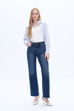 Indigo Wide Leg Jean