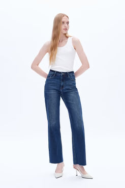 Indigo Wide Leg Jean