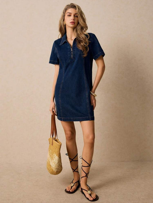West End Denim Dress