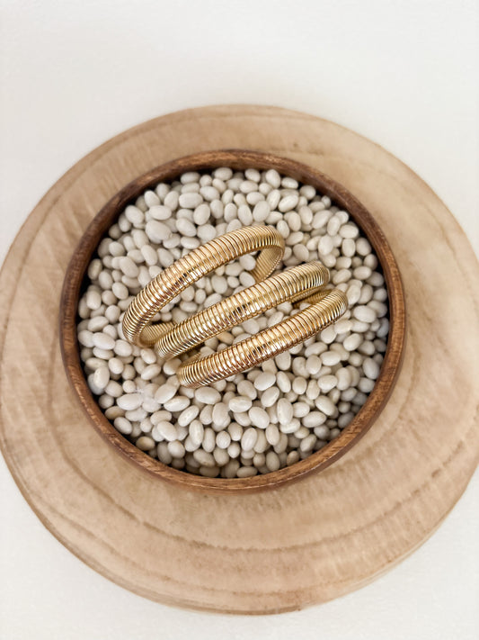 The Everyday Gold Bracelet Stack – Set of 3